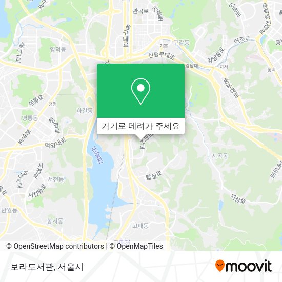 보라도서관 지도