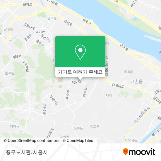 풍무도서관 지도