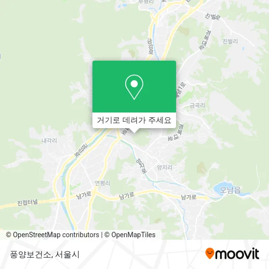 풍양보건소 지도