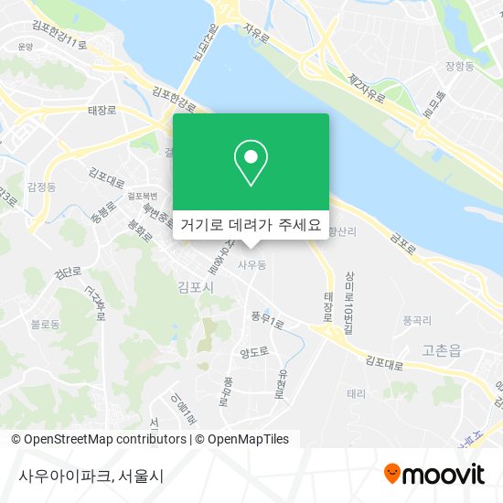 사우아이파크 지도