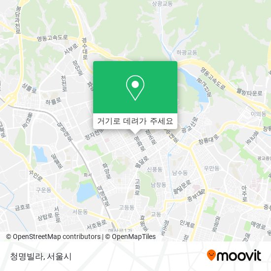 청명빌라 지도