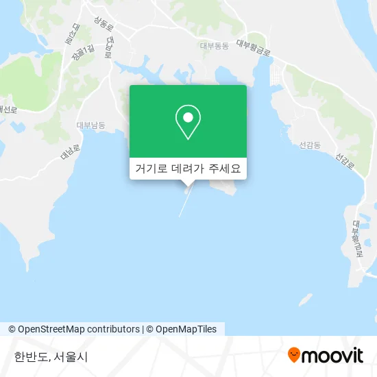 한반도 지도