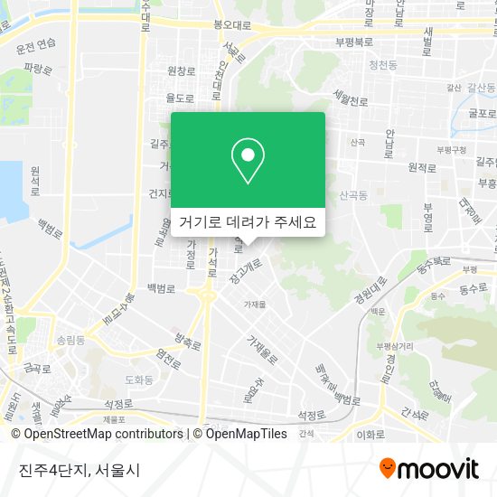 진주4단지 지도