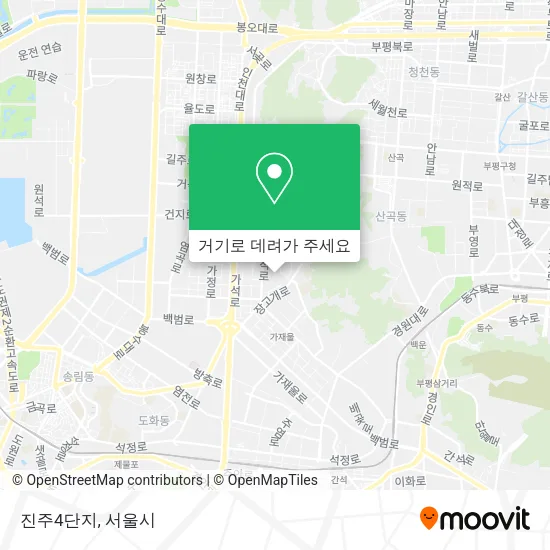 진주4단지 지도