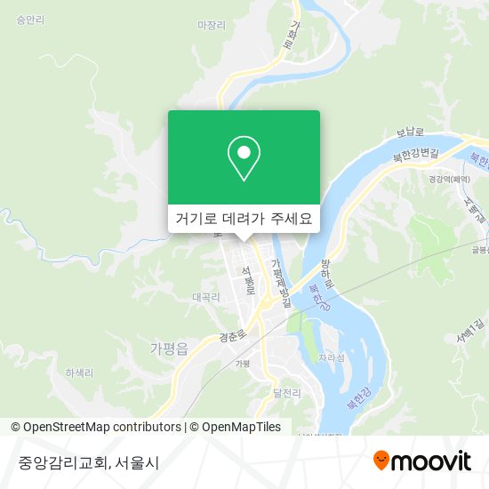중앙감리교회 지도
