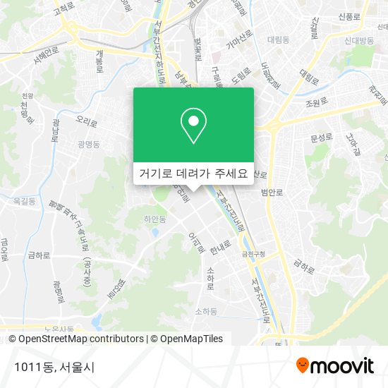 1011동 지도