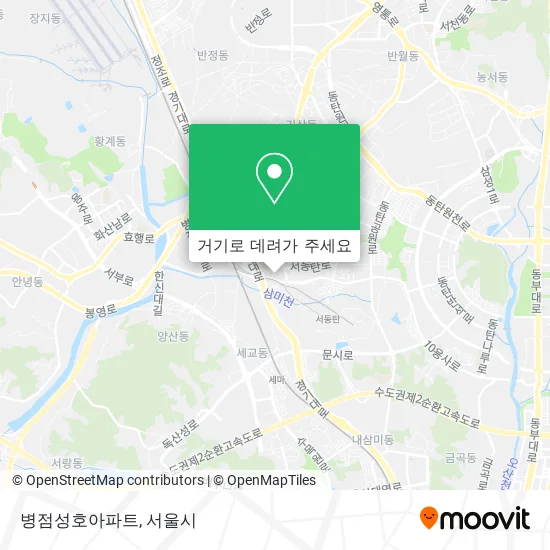 병점성호아파트 지도