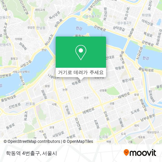 학동역 4번출구 지도