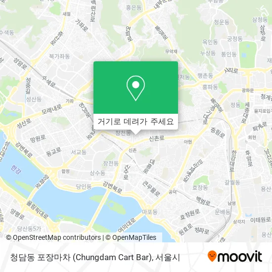 청담동 포장마차 (Chungdam Cart Bar) 지도