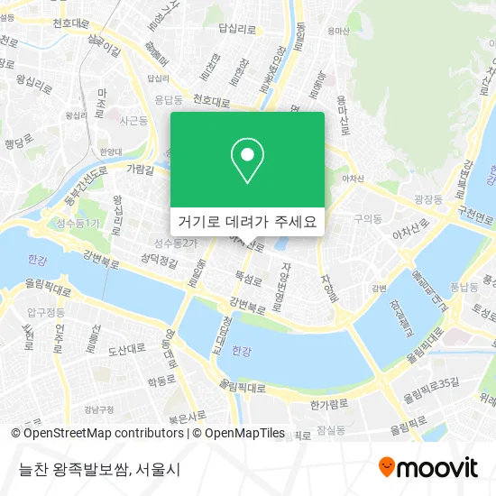 늘찬 왕족발보쌈 지도