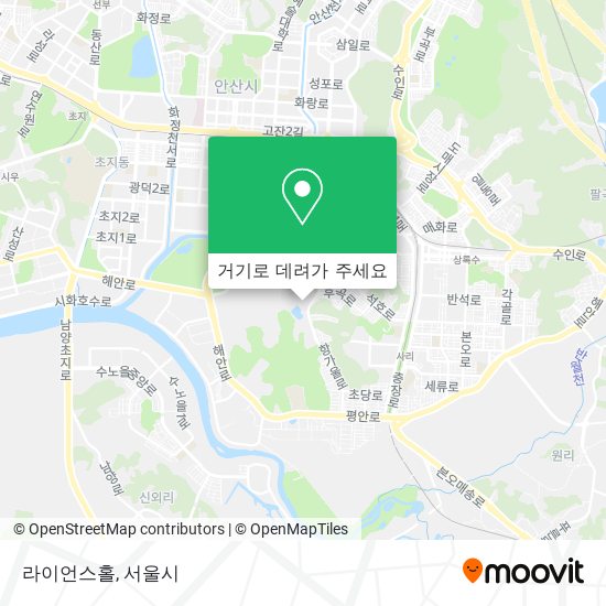 라이언스홀 지도