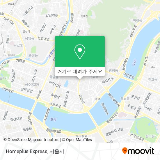 Homeplus Express 지도