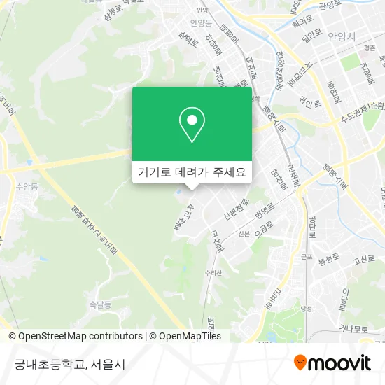 궁내초등학교 지도