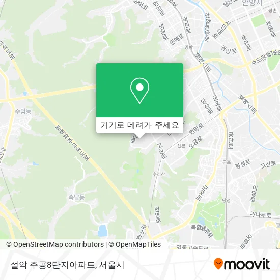 설악 주공8단지아파트 지도