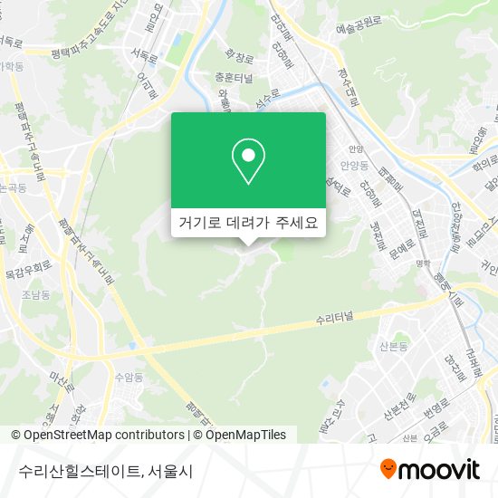 수리산힐스테이트 지도