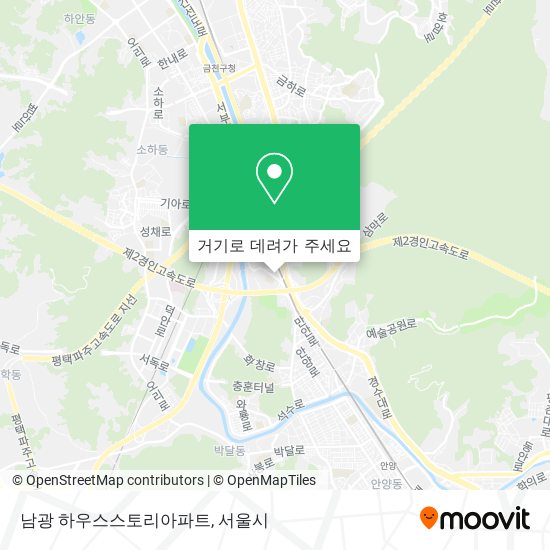 남광 하우스스토리아파트 지도