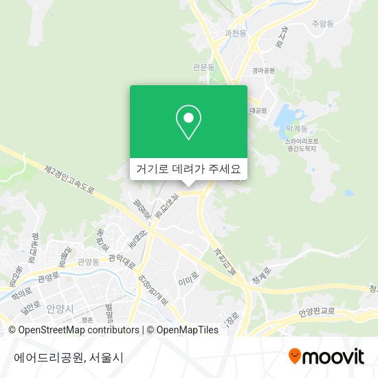 에어드리공원 지도