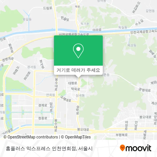 홈플러스 익스프레스 인천연희점 지도