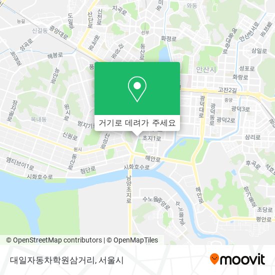 대일자동차학원삼거리 지도