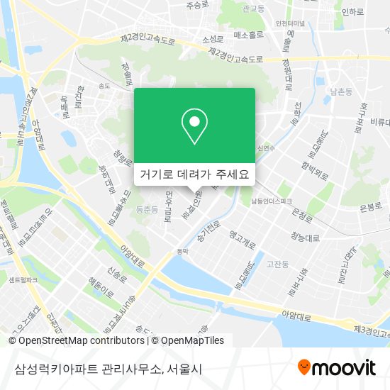 삼성럭키아파트 관리사무소 지도