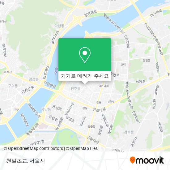 천일초교 지도