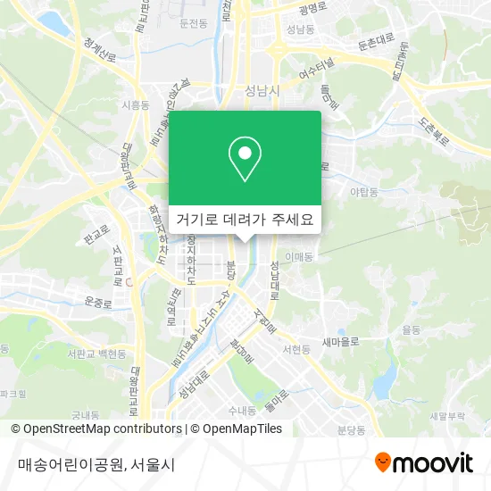 매송어린이공원 지도