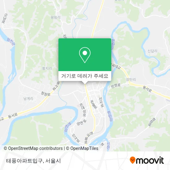 태풍아파트입구 지도
