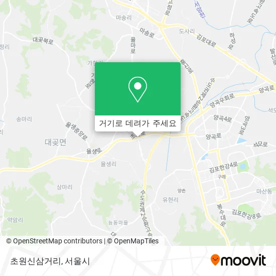 초원신삼거리 지도