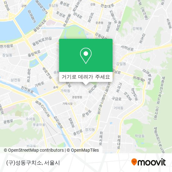 (구)성동구치소 지도
