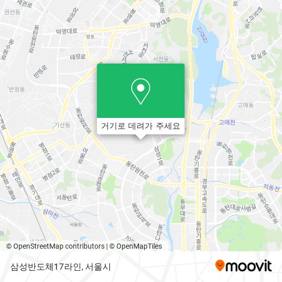 삼성반도체17라인 지도