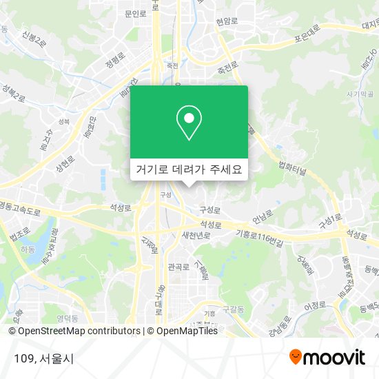 109 지도