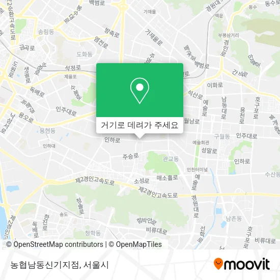 농협남동신기지점 지도