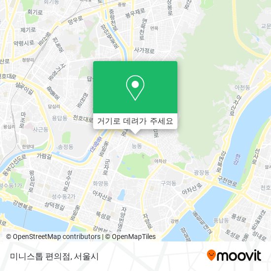 미니스톱 편의점 지도