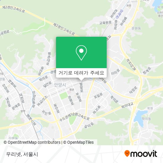 우리넷 지도