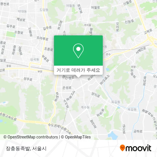 장충동족발 지도