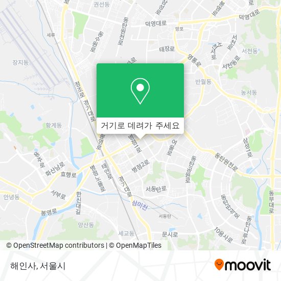 해인사 지도