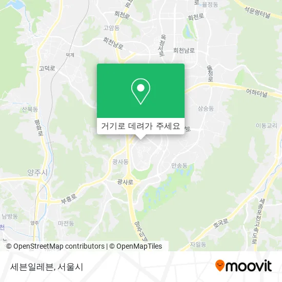 세븐일레븐 지도