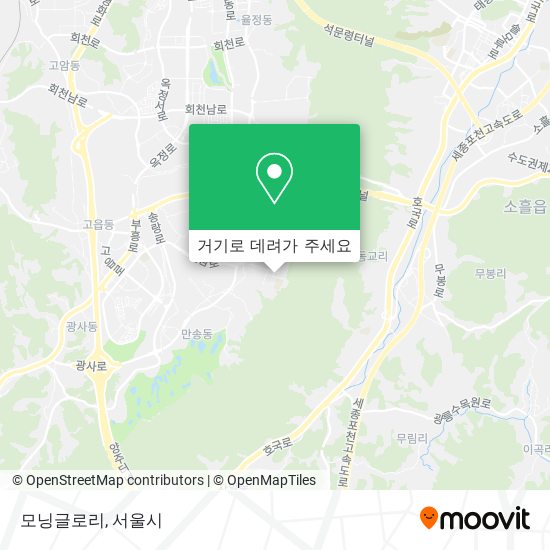 모닝글로리 지도