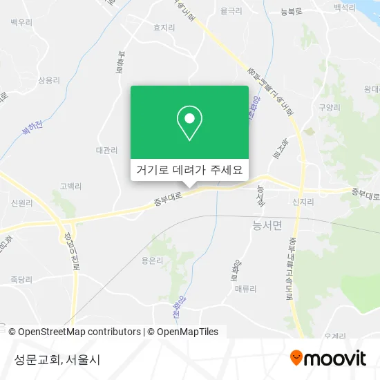 성문교회 지도