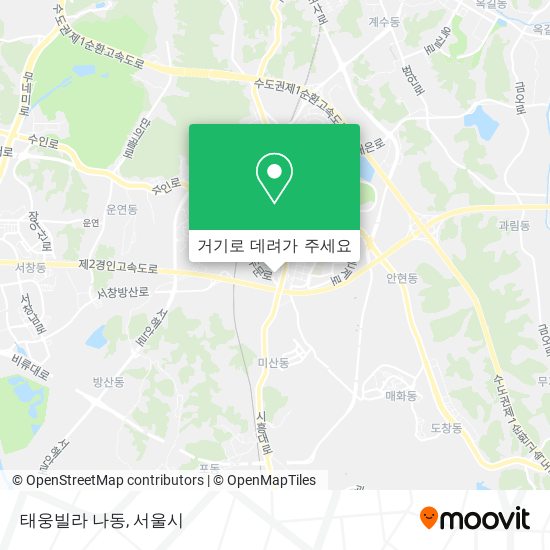 태웅빌라 나동 지도