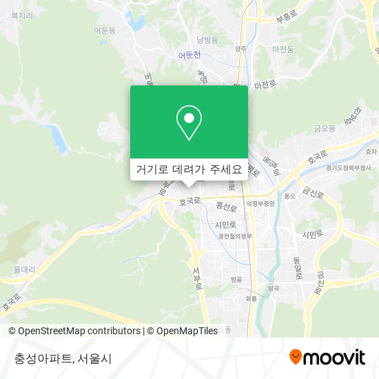 충성아파트 지도