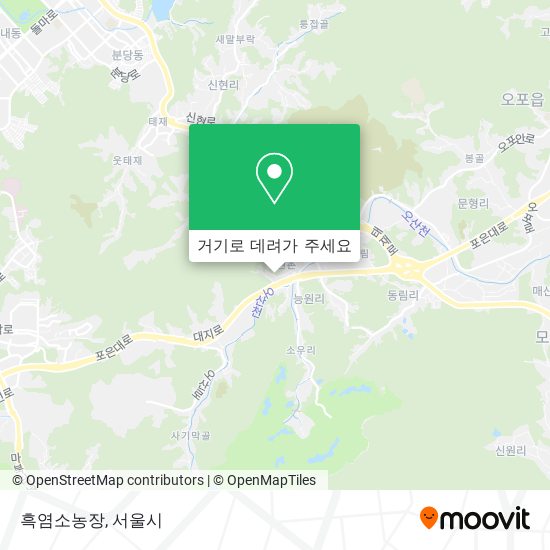 흑염소농장 지도