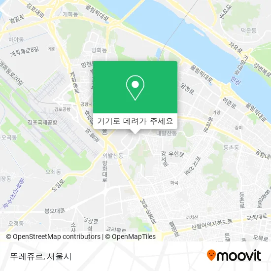 뚜레쥬르 지도