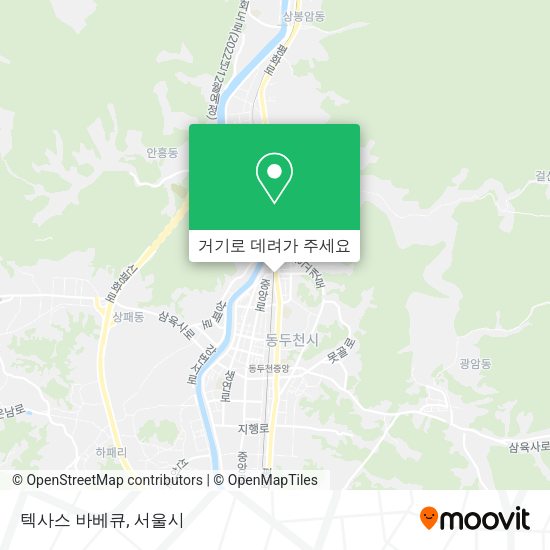 텍사스 바베큐 지도