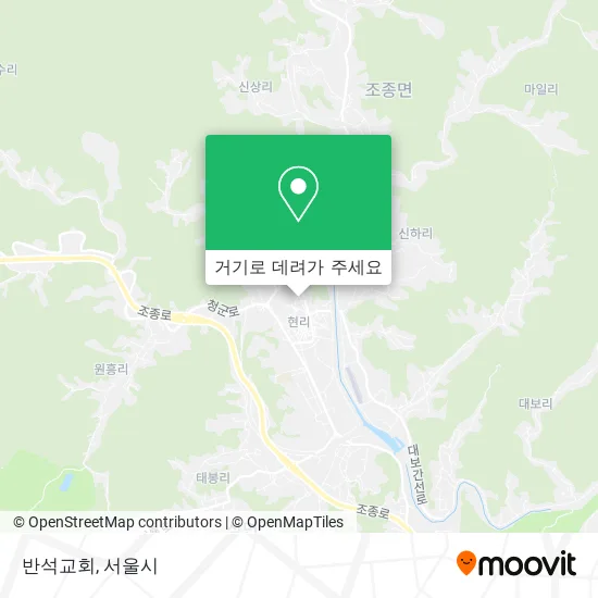 반석교회 지도