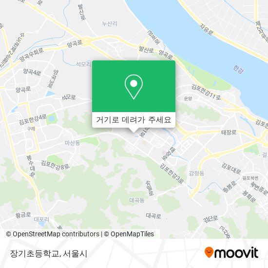 장기초등학교 지도