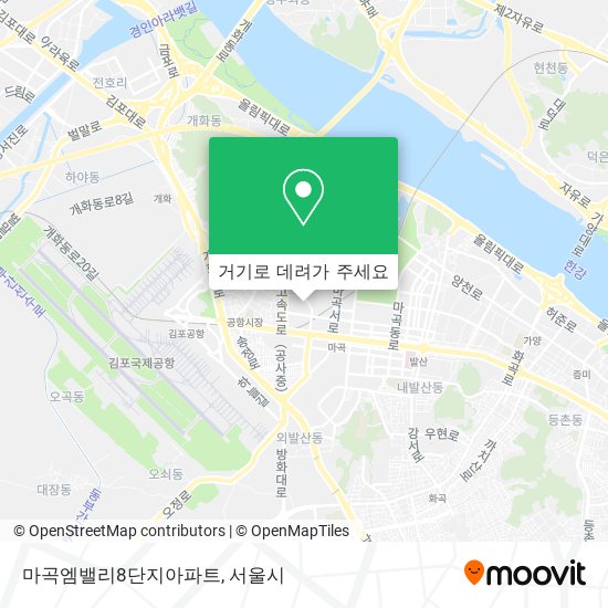 마곡엠밸리8단지아파트 지도