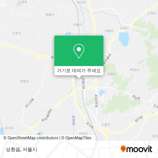 성환읍 지도