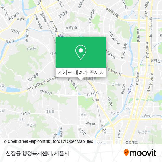 신장동 행정복지센터 지도