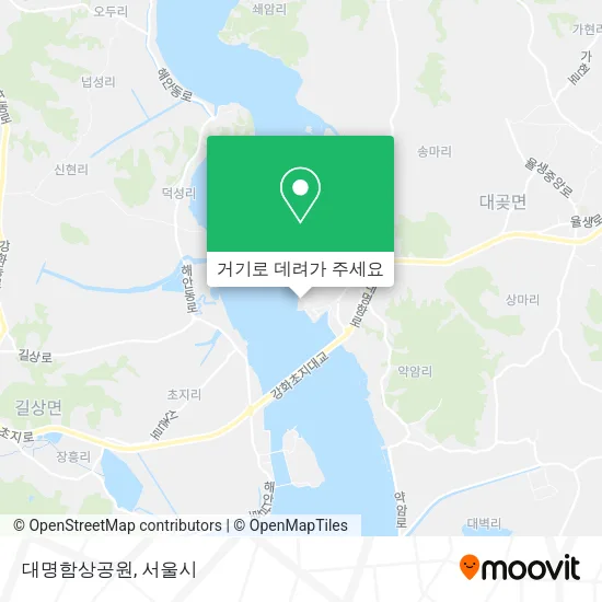대명함상공원 지도